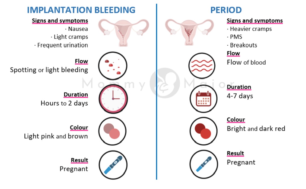 implantation bleeding